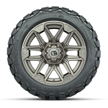 GTW Graffiti Satin Bronze 14 in Wheels with 22x10-14 Timberwolf All-Terrain Tires  Full Set