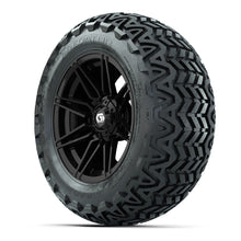 GTW Stealth Gloss Black 14 in Wheels with 23x10-14 Predator All-Terrain Tires  Full Set