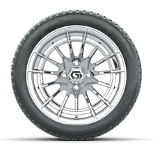 GTW® Boost Chrome 14 in Wheels with 205/30-14 Fusion Street Tires – Full Set