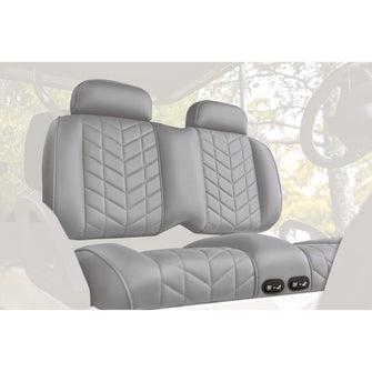 MadJax Aviator Yamaha Drive/Drive2 & ICON Graphite Front Seat Cushions with Thremaflex