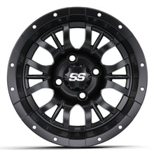 12" GTW Diesel Matte Black Wheel