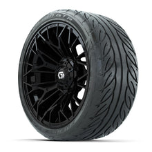 Set of (4) 15 in GTW® Stellar Black Wheels with 215/40-R15 Fusion GTR Street Tires