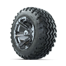 GTW Specter Chrome 12 in Wheels with 22x11.00-12 Rogue All Terrain Tires  Full Set