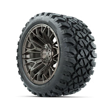 Set of (4) 14 in GTW® Stellar Matte Bronze Wheels with 23x10-R14 Nomad All-Terrain Tires