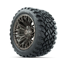 Set of (4) 14 in GTW Stellar Matte Bronze Wheels with 23x10-R14 Nomad All-Terrain Tires