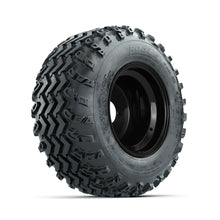 GTW Steel Matte Black 3:5 Offset 10 in Wheels with 20x10.00-10 Rogue All Terrain Tires  Full Set