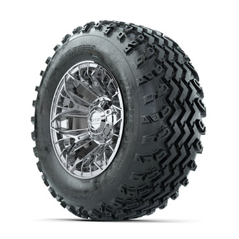 GTW Stellar Chrome 12 in Wheels with 23x10.00-12 Rogue All Terrain Tires  Full Set