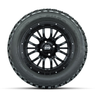 Set of (4) 14 in GTW Diesel Wheels with 23x10-14 Duro Desert All-Terrain Tires