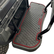 Xtreme Floor Mats for MadJax Genesis 250/300 Rear Seat Kits  Black/Cherry Red Metallic