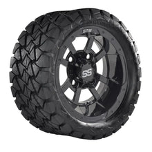 10" GTW Storm Trooper Black Wheels with 22" Timberwolf Mud Tires - Set of 4 PN# A19-327 GTW 