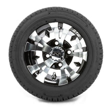 10” GTW Vampire Black and Machined Wheels with 18” Fusion Street Tires – Set of 4 PN# A19-339 GTW 