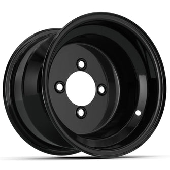 10&Prime; Black Steel Wheel (3:4 Offset) PN# 10330 GTW 