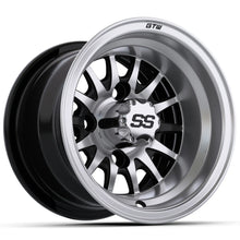 10&Prime; GTW&reg; Medusa Black with Machined Accents Wheel PN# 19-154 GTW 