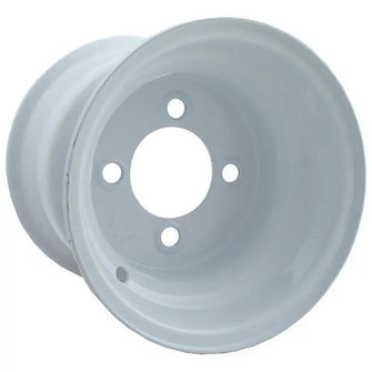 10x6 White Steel Wheel Centered PN# 40540 GTW 