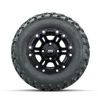 GTW Specter Matte Black 10 in Wheels with 20x10.00-10 Rogue All Terrain Tires – Full Set