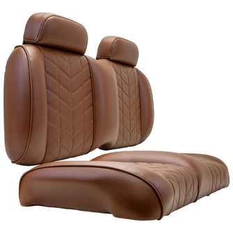 MadJax Aviator Club Car Precedent/Tempo/Onward Coffee Front Seat Cushions (Years 2012-Up)