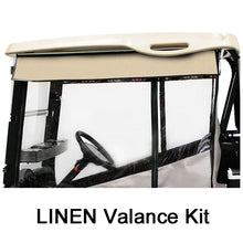 2008-Up EZGO RXV-Freedom TXT-T48 - Red Dot Chameleon Linen 2-Passenger Valance Kit