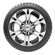 12” GTW Specter Black and Machined Wheels with 18” Mamba Street Tires – Set of 4 PN# A19-343 GTW 