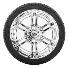 12” GTW Specter Chrome Wheels with 18” Fusion Street Tires – Set of 4 PN# A19-349 GTW 