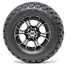 12” GTW Spyder Black and Machined Wheels with 22” Timberwolf Mud Tires – Set of 4 PN# A19-376 GTW 