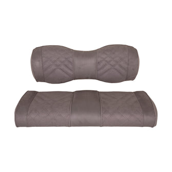 Premium RedDot Pewter Suede MadJax Genesis 250/300 Rear Seat Cushions