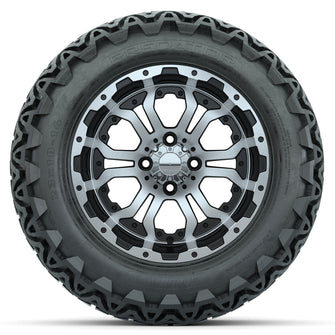 Set of (4) 14 in GTW Omega Wheels with 23x10-14 GTW Predator All-Terrain Tires