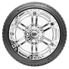 14” GTW Specter Chrome Wheels with Fusion Street Tires – Set of 4 PN# A19-249 GTW 