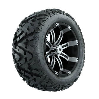 14” GTW Tempest Black and Machined Wheels with 23” Barrage Mud Tires – Set of 4 PN# A19-264 GTW 