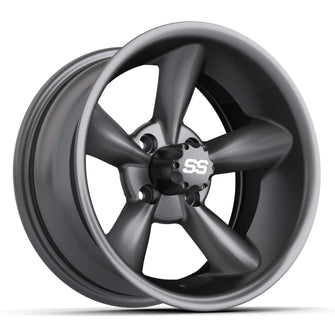 14&Prime; GTW&reg; Godfather Matte Gray Wheel PN# 19-244 GTW 