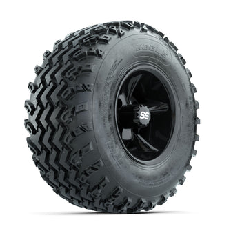 GTW Godfather Black 10 in Wheels with 22x11.00-10 Rogue All Terrain Tires  Full Set