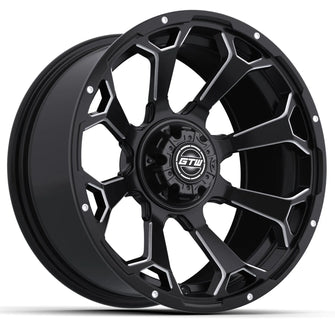 15x7 GTW&reg; Raven Off-Road Matte Black Wheel PN# 19-303 GTW 