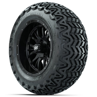 Set of (4) 14 in GTW Diesel Wheels with 23x10-14 GTW Predator All-Terrain Tires