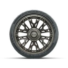 Set of (4) 15 in GTW® Stellar Matte Bronze Wheels with 215/40-R15 Fusion GTR Street Tires