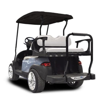 Club Car DS MadJax Genesis 250 Rear Seat with Standard White Seat Cushions (Years 2000-Up)