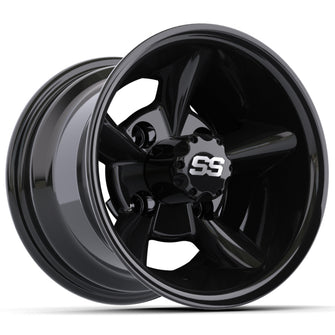 10" GTW Godfather Black Wheel