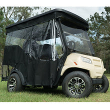 RedDot ICON/EV1 Lifted 4-Passenger Black 3-Sided Track-Style Enclosure (1 Forward Seat, 1 Rear Facing Seat)