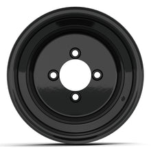 10" Matte Black Steel Wheel (3:5 Offset)