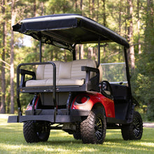 RedDot EZGO Express S4 Elite with 80” Non Modular Top White 3-Sided Track Style Vinyl Enclosure (Years 2023-Up)