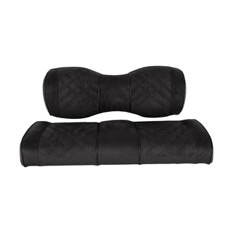 Premium RedDot Black Suede MadJax Genesis 250/300 Rear Seat Cushions