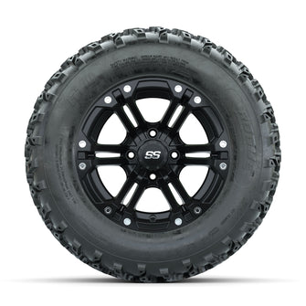 GTW Specter Matte Black 12 in Wheels with 23x10.00-12 Rogue All Terrain Tires  Full Set