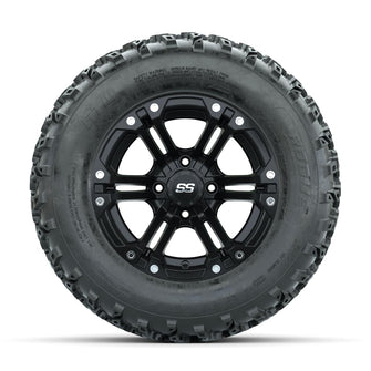 GTW Specter Matte Black 12 in Wheels with 23x10.00-12 Rogue All Terrain Tires – Full Set