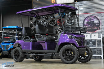 2025 VIBE EV - EV4F  Purple Passion 4 Forward Passenger Street Legal Golf Cart Vibe EV 