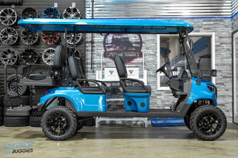 2025 VIBE EV - EV6  Ocean Breeze Blue 6 Passenger Street Legal Golf Cart Vibe EV 