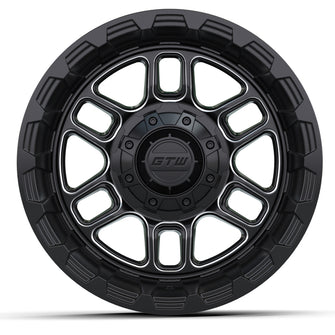 12ù GTW Titan Black & Machined Wheel