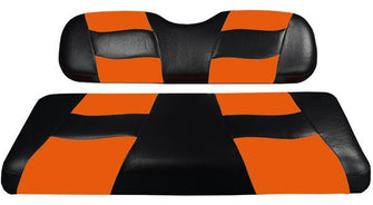 MadJax Riptide Black/Orange Two-Tone Genesis 150 Rear Seat Cushions