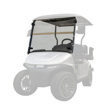 RedDot EZGO RXV Tinted Folding 3/16" Windshield with Rubber Trim (Years 2024-Up)