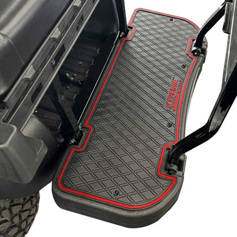 Xtreme Floor Mats for MadJax Genesis 250/300 Rear Seat Kits - Black/Red