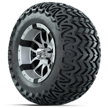 Set of (4) 12 in GTW Diesel Wheels with 23x10.5-12 GTW Predator All-Terrain Tires