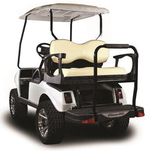 Club Car DS MadJax Genesis 300 Rear Seat with Deluxe Buff Seat Cushions (Years 2000-Up)