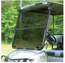 Tinted Yamaha Impact-Resistant Folding Windshield (Models G22)